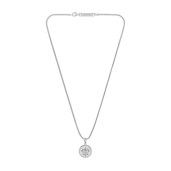 LELIE KETTING 925 ZILVER GERHODINEERD - IDENTIM®