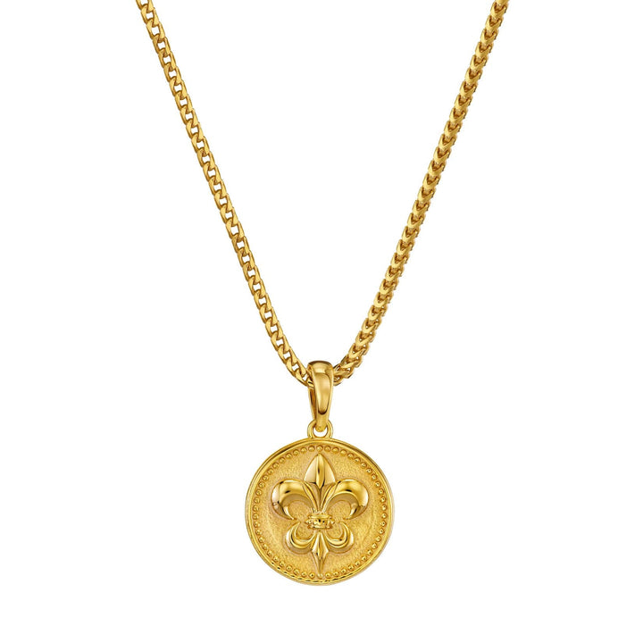 Lelies kettinghanger Gouden hanger