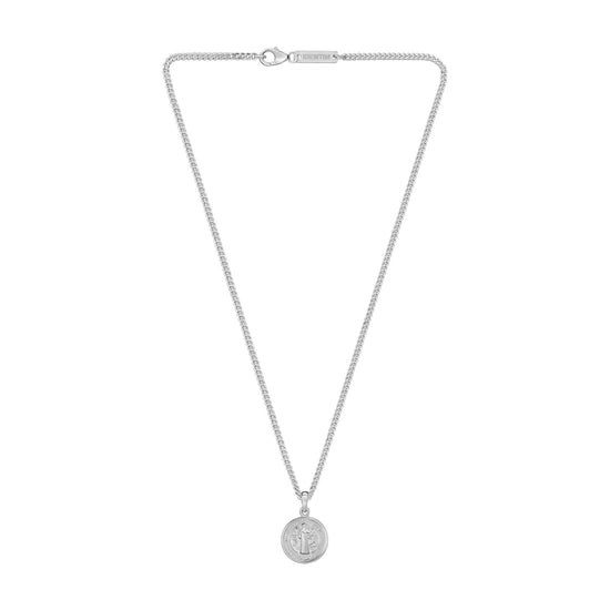 BENEDICTUS NECKLACE 925 SILVER RHODIUM-PLATED - IDENTIM®