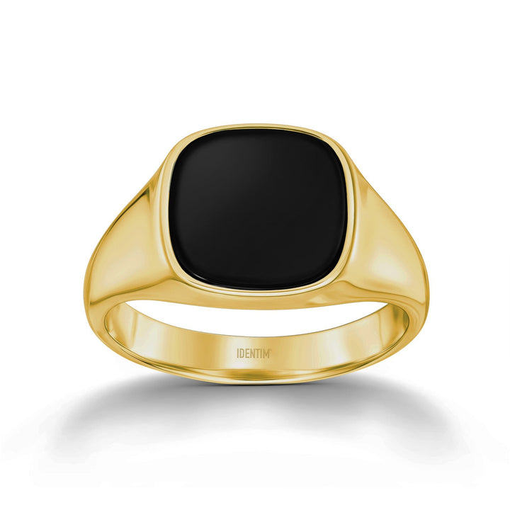 Siegelring Onyx Square Herrenring