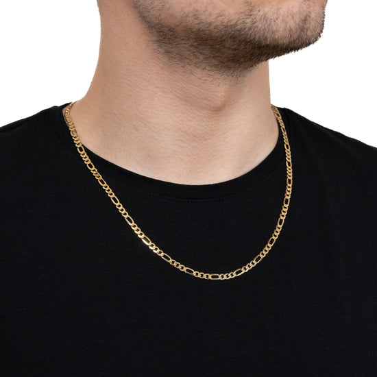 Figarokette Goldkette 4,00mm