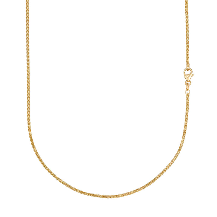 Zopfkette Goldkette 1,70mm