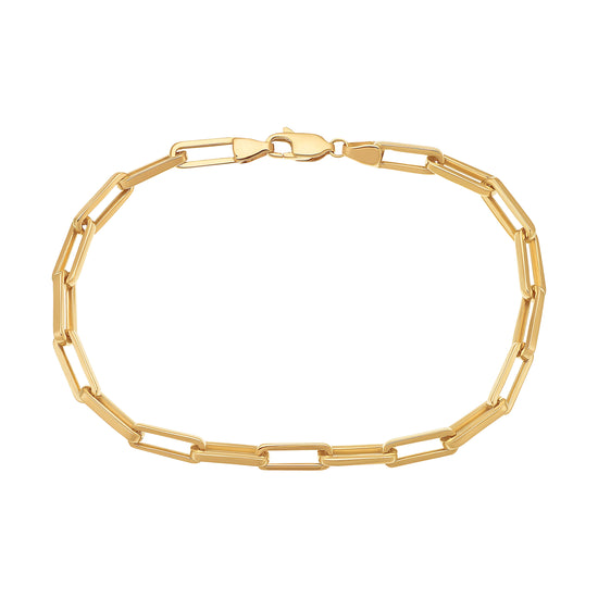 Anchor Bracelet, Gold Bracelet, 4.50 mm