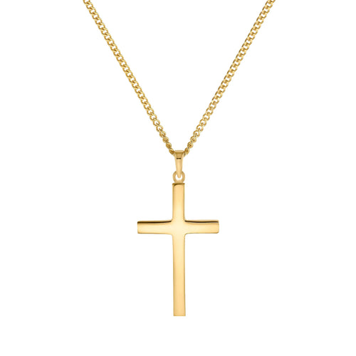 KRUIS MASSIEF COLLIER 585 GOUD