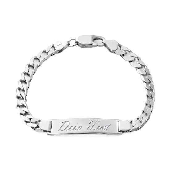 Engraving bracelet Engraving plate Armored ID bracelet