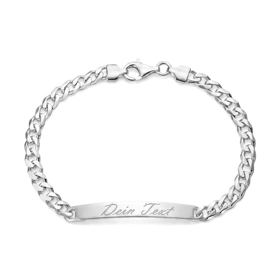 Engraving bracelet Engraving plate Armored ID bracelet