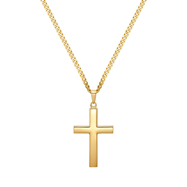 Kruis-hanger voor ketting, gepolijst