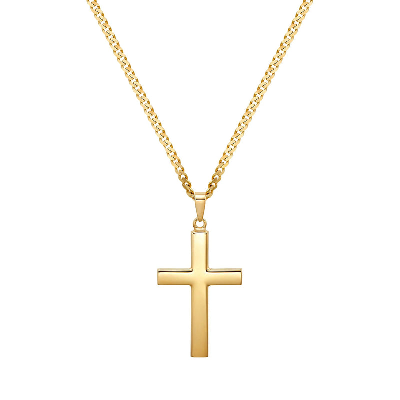 KRUIS BASIS KETTING 333 GOUD
