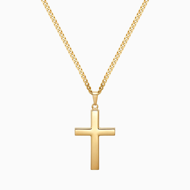 CROSS BASIC NECKLACE 333 GOLD