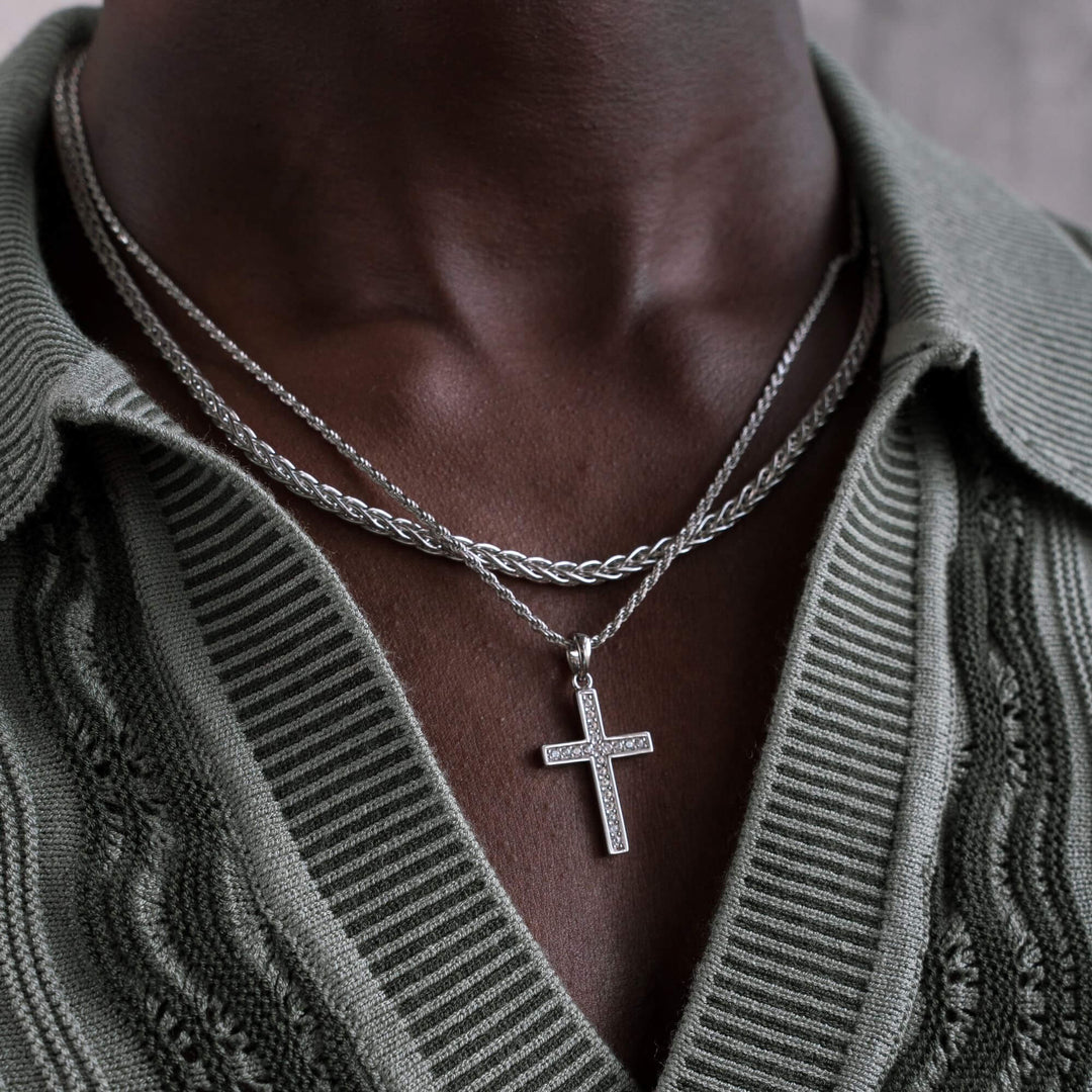 Mannen Vrouwen Hip Hop Letters Hanger Ketting met 13mm Miami Cubaanse Ketting Iced Out Bling HipHop Kettingen Sieraden Mannen Vrouwen Hip Hop Letters Hanger Ketting met 13mm Miami Cubaanse Ketting Iced Out Bling HipHop Kettingen Sieraden