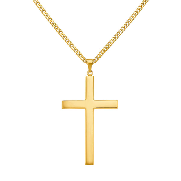 Kruis-hanger voor ketting, gepolijst
