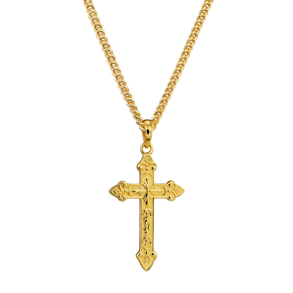 Cross Ornament Necklace Pendant