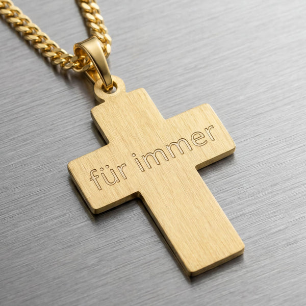 Personalize the Sueno Cross Necklace Pendant - 3