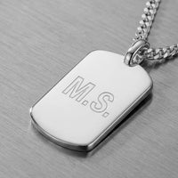 Kompas-hanger voor ketting personaliseren - 1