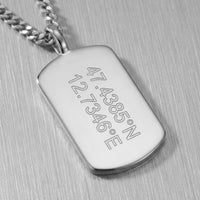 Kompas-hanger voor ketting personaliseren - 3