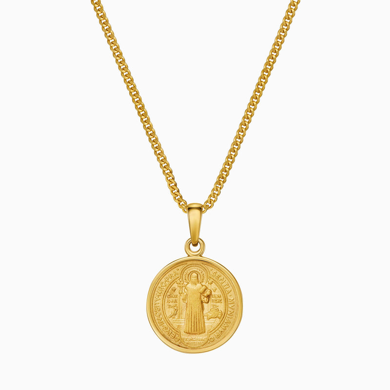 BENEDICTUS HALSKETTE 585 GOLD