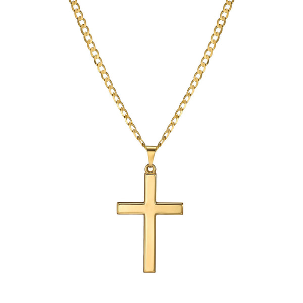 Kruis-hanger voor ketting, gepolijst