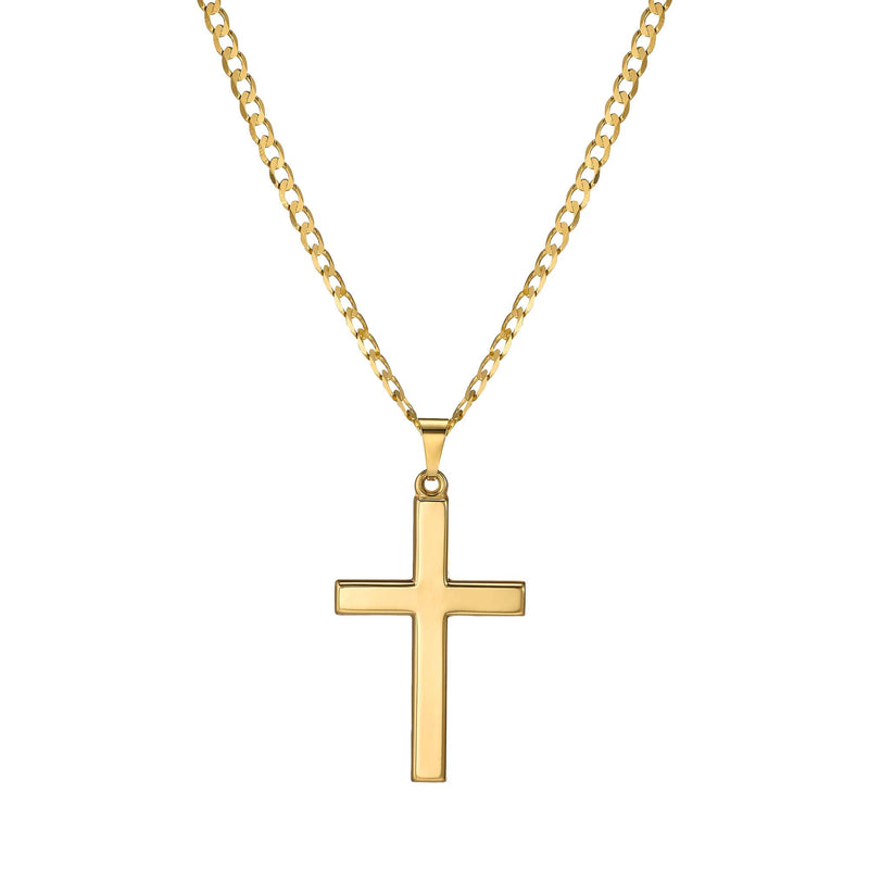 KRUIS BASIS KETTING 333 GOUD