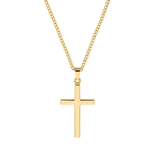 KRUIS BASIS KETTING 333 GOUD