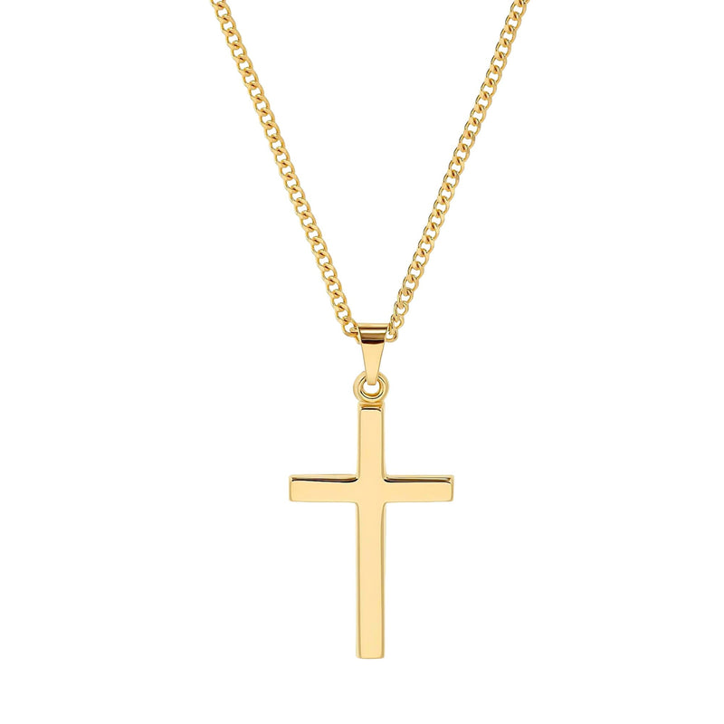 KRUIS BASIS KETTING 333 GOUD