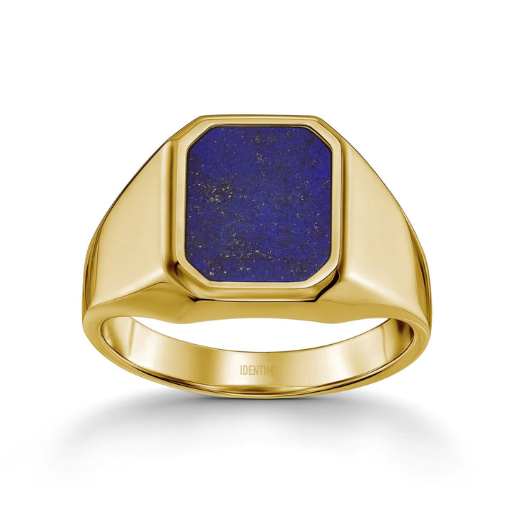 Siegelring Lapis Oktagon Herrenring