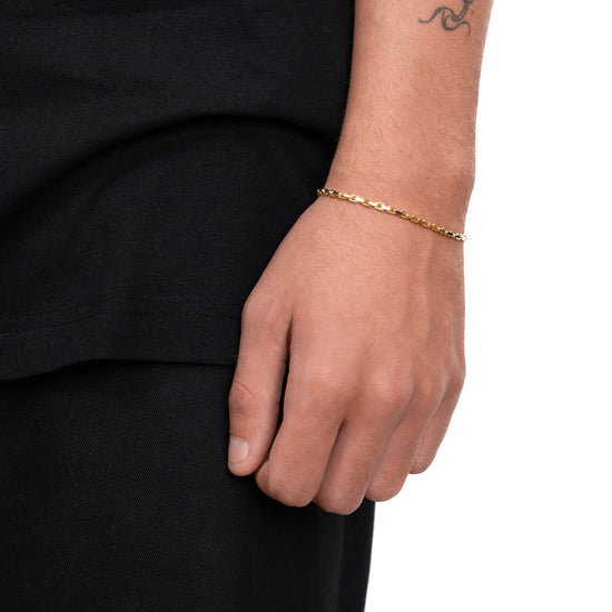 ANCHOR BRACELET GOLD BRACELET 2,50MM 750 GOLD - IDENTIM®