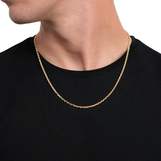 ANKERKETTE GOLDKETTE 2,50MM 750 GOLD - IDENTIM®
