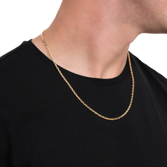 ANKERKETTE GOLDKETTE 2,50MM 750 GOLD - IDENTIM®