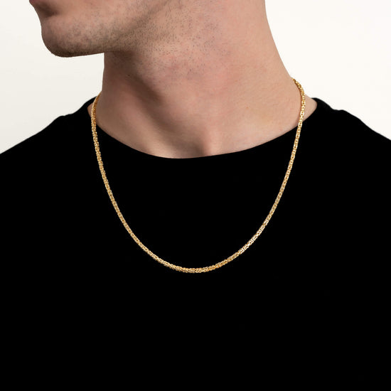 KÖNIGSKETTE GOLDKETTE 2,50MM 750 GOLD - IDENTIM®