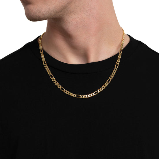 FIGAROKETTE GOLDKETTE 5,50MM 585 GOLD - IDENTIM®