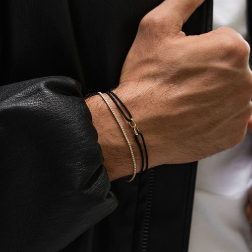 RADIANCE BRACELET 585 GOLD LAB DIAMANTEN