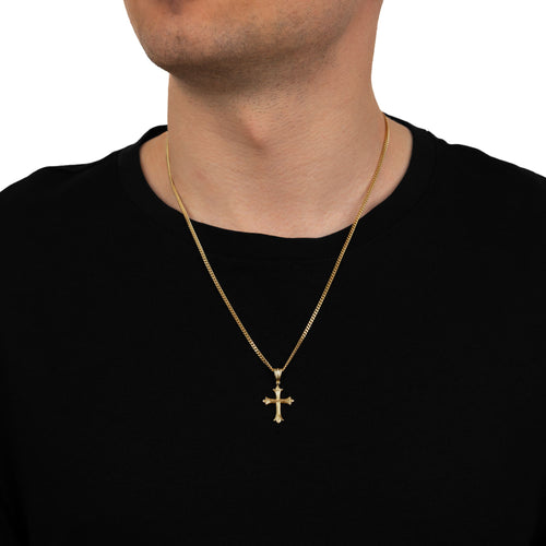 Kreuz Halskette Anhänger Ornamente