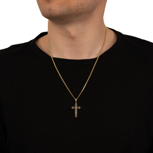 Kreuz Halskette Anhänger Ornamente Emaile