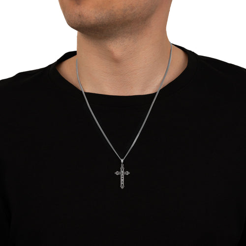 Kreuz Halskette Anhänger Ornamente Emaile