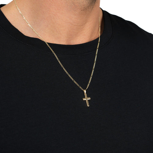KREUZ HALSKETTE 333 GOLD
