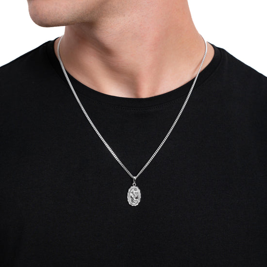 ENGELENKETTING 925 ZILVER GERHODINEERD - IDENTIM®