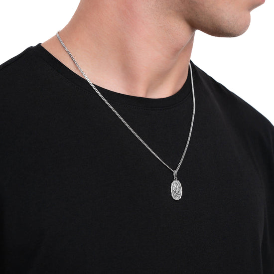 ENGELENKETTING 925 ZILVER GERHODINEERD - IDENTIM®