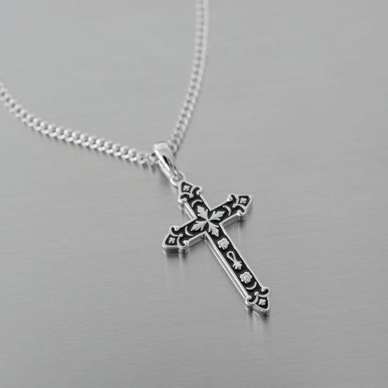 Kreuz Halskette Anhänger Ornamente Emaile
