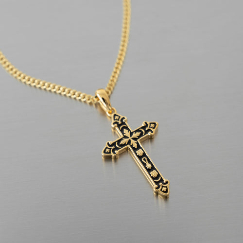 Kreuz Halskette Anhänger Ornamente Emaile
