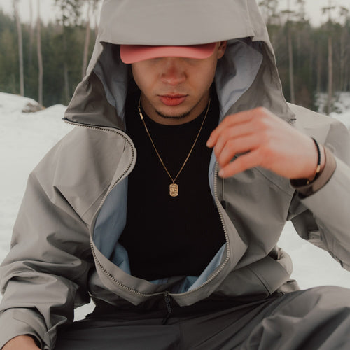 Kompass Halskette Anhänger