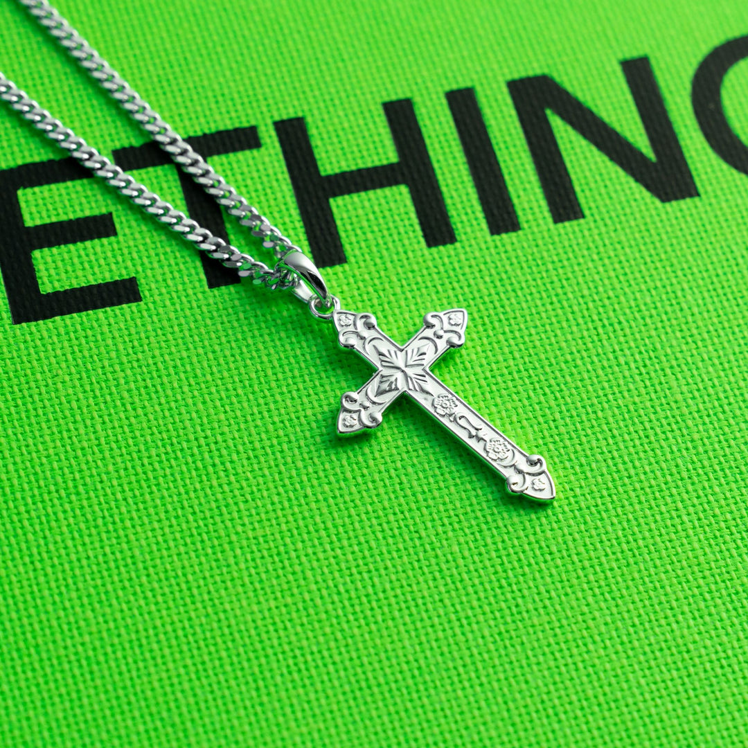 925 Sterling Sterling JERUZALEM KRUIS Ketting Crusader Kruishanger met zilveren ketting Religieuze sieraden voor mannen Heilige Land Certificaat - België 925 Sterling Sterling JERUZALEM KRUIS Ketting Crusader Kruishanger met zilveren ketting Religieuze sieraden voor mannen Heilige Land Certificaat - België