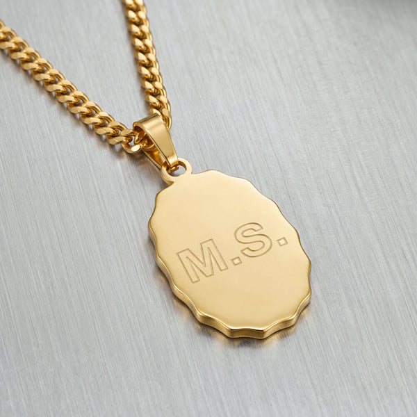 Personalize an Angel Necklace Pendant - 1