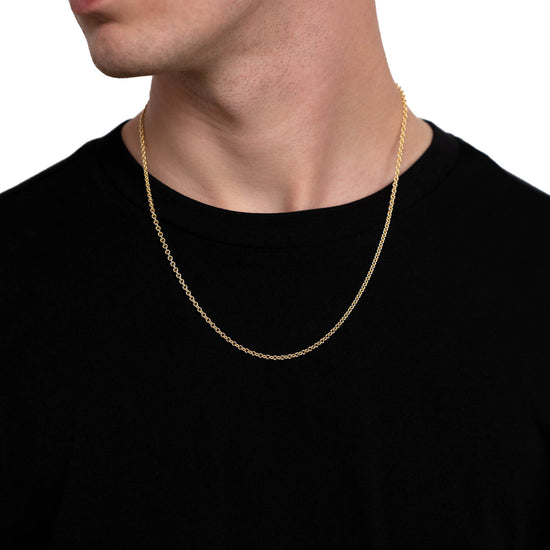 ANKERKETTE GOLDKETTE 2,70MM 585 GOLD - IDENTIM®