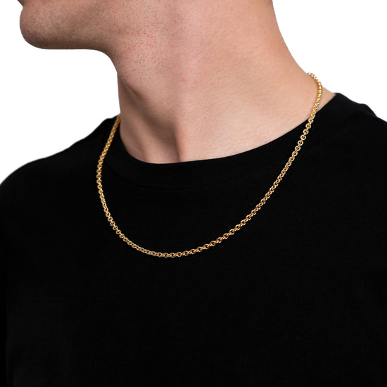 ANKERKETTE GOLDKETTE 4,00MM 750 GOLD - IDENTIM®