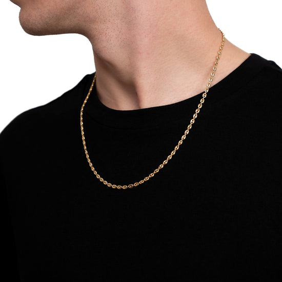 SCHIFFSANKERKETTE GOLDKETTE 3,50MM 585 GOLD - IDENTIM®