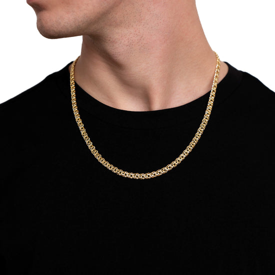 GARIBALDIKETTE GOLDKETTE 5,50MM 585 GOLD - IDENTIM®