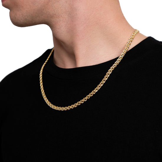 GARIBALDIKETTE GOLDKETTE 5,50MM 585 GOLD - IDENTIM®