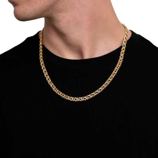 GARIBALDIKETTE GOLDKETTE 7,00MM 585 GOLD - IDENTIM®