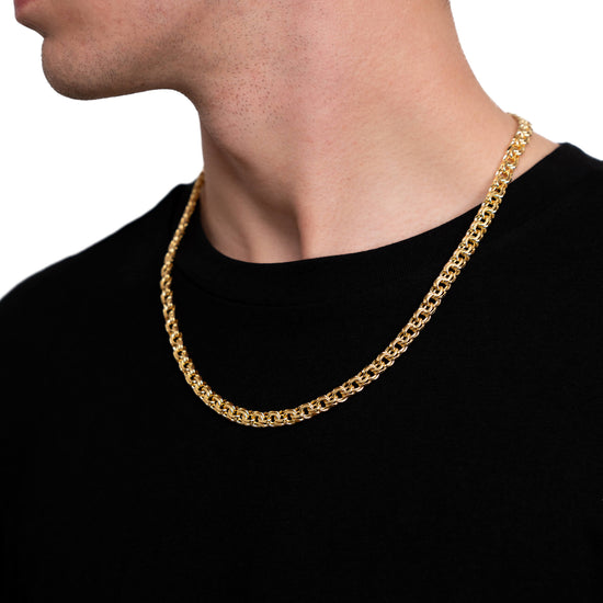 GARIBALDIKETTE GOLDKETTE 7,00MM 585 GOLD - IDENTIM®
