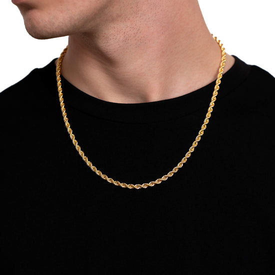 KORDELKETTE GOLDKETTE 4,00MM 585 GOLD - IDENTIM®